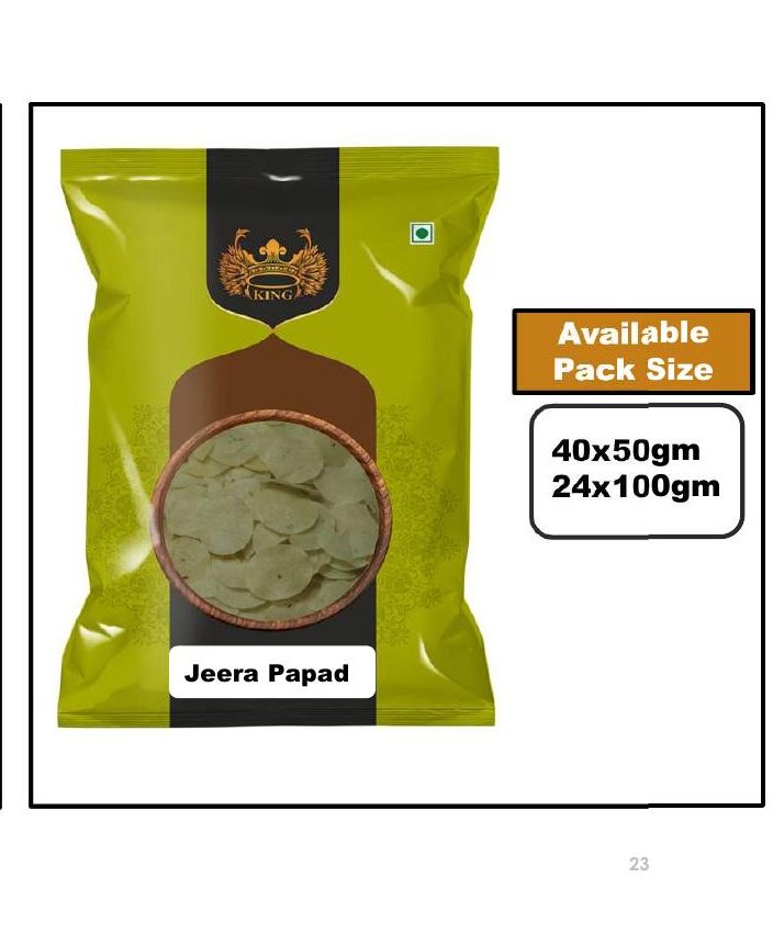 Jeera Papad